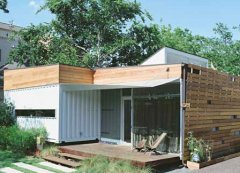 國外大力推廣集裝箱活動房，能使用100年